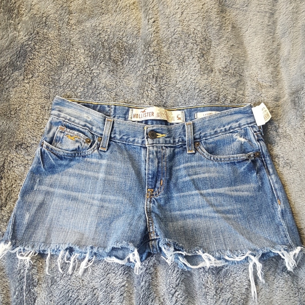 Hollister denim shorts